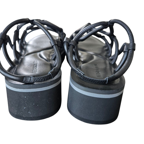 Aerosole Chaya Black Sandal Size 9M New - Picture 7 of 9